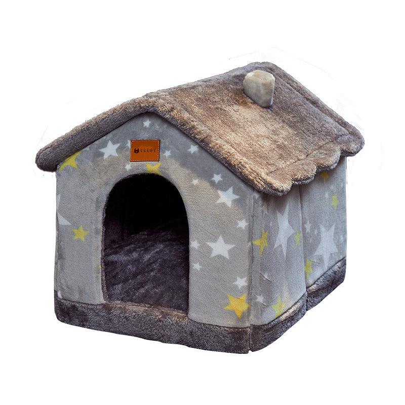 Soft Warm Foldable Pet Cave House