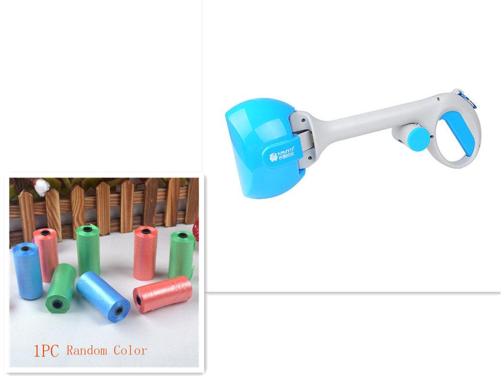 Portable Pet Pooper Scooper with Trash Bags