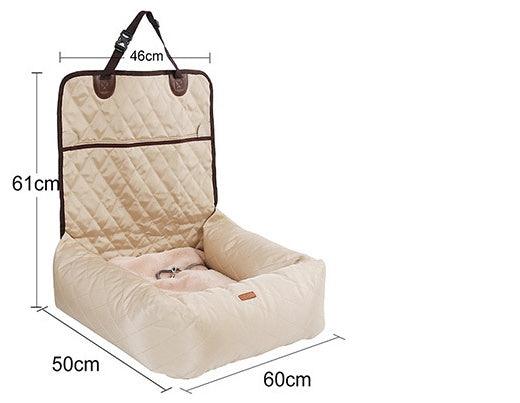 Waterproof Pet Car Seat Bed