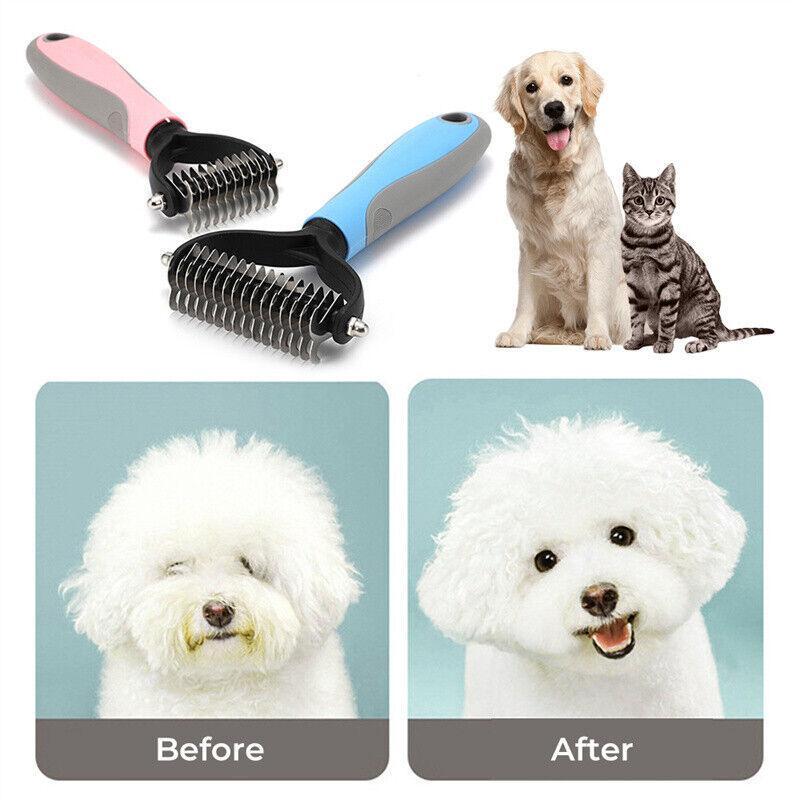 Double-Sided Pet Grooming Tool-snuggletails