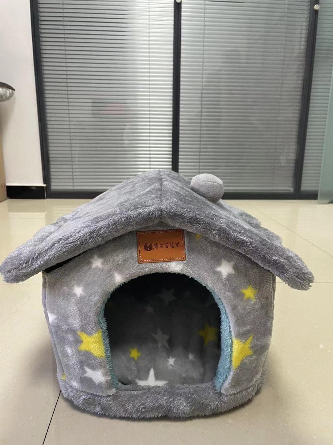 Soft Warm Foldable Pet Cave House