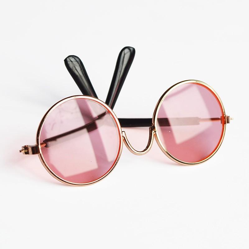 Retro Fashion Cute Reflection Pet Glasses