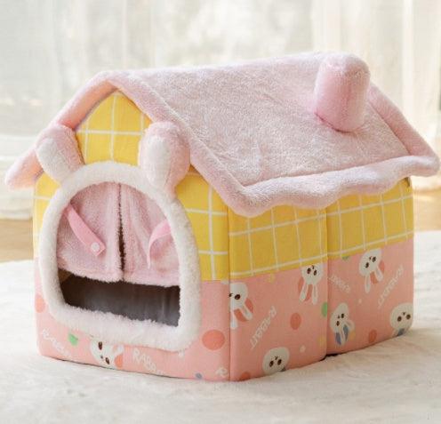 Soft Warm Foldable Pet Cave House