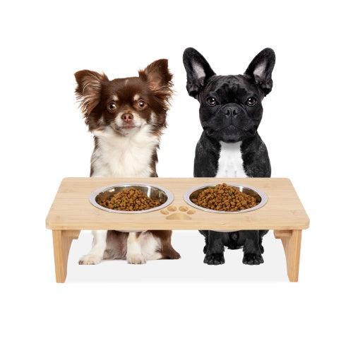 Elevated Dog Bowl Rack-snuggletails