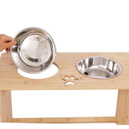 Elevated Dog Bowl Rack-snuggletails