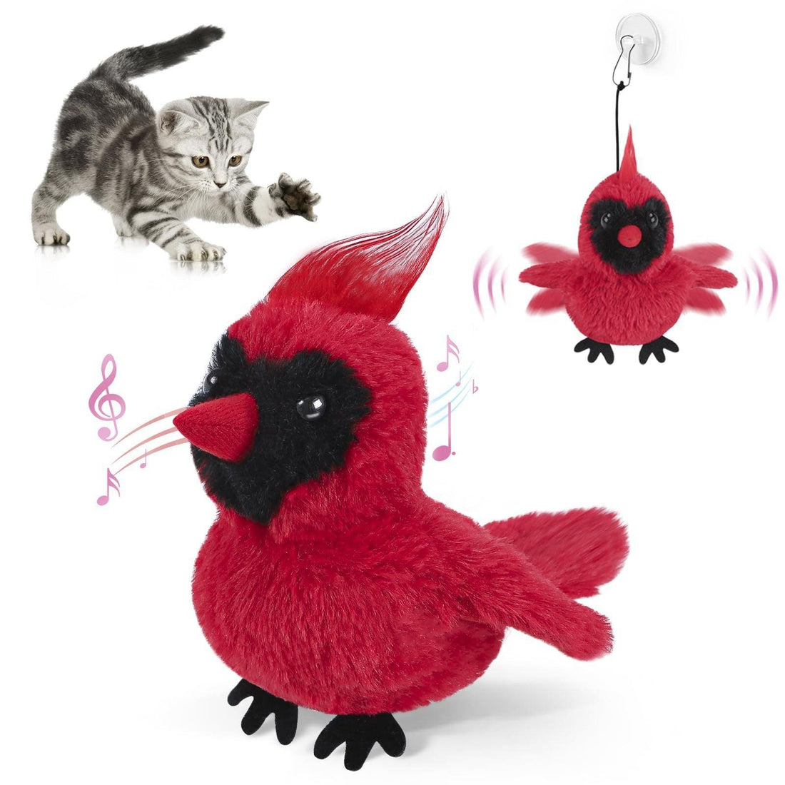 Automatic Flapping Bird Electric Cat Toy