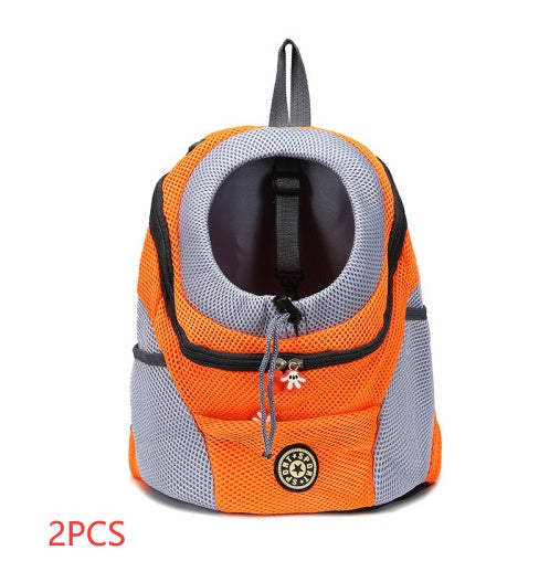 Double Shoulder Pet Travel Backpack