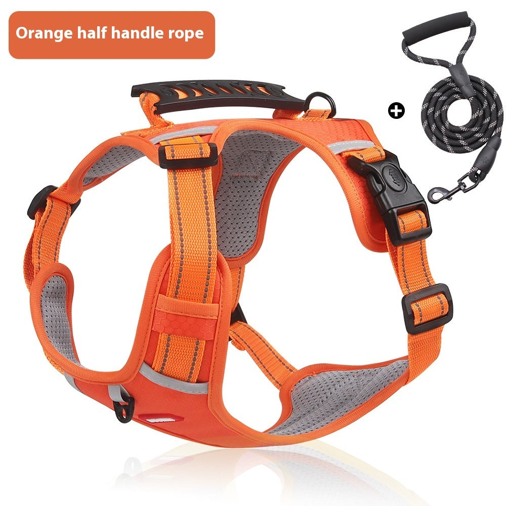 Reflective No-Choke Dog Harness