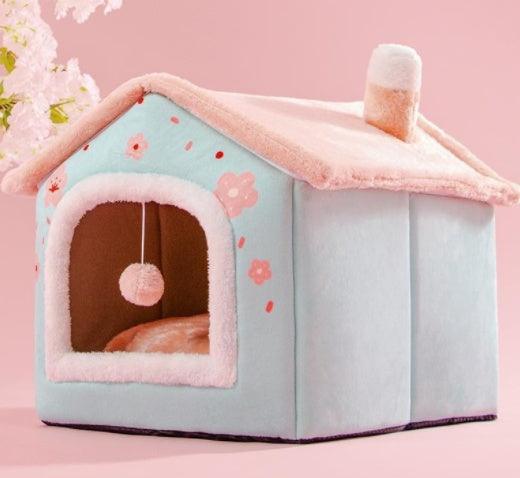 Soft Warm Foldable Pet Cave House