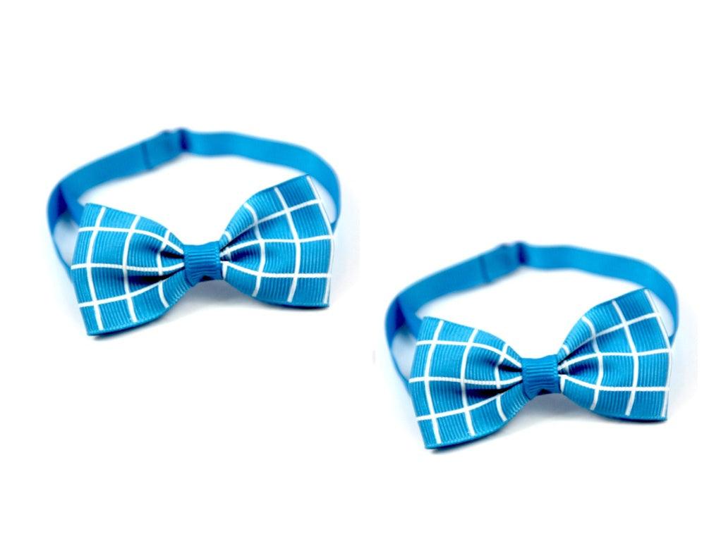 Pet Plaid Bow Tie Collar